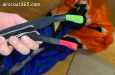 Annapurna M in blau. Leichter Hike & Fly Schirm für Beginner