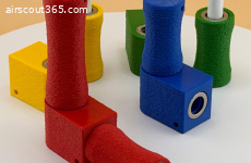 Magnetischer Stifthalter fürs Cockpit Horizontal/Vertikal