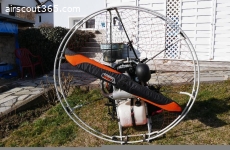 Paramotor Rider Jet Double Ring Cage