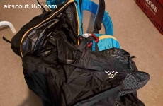 Sky Crux M - Hike and Fly Gurt incl. Airbag und Rucksack